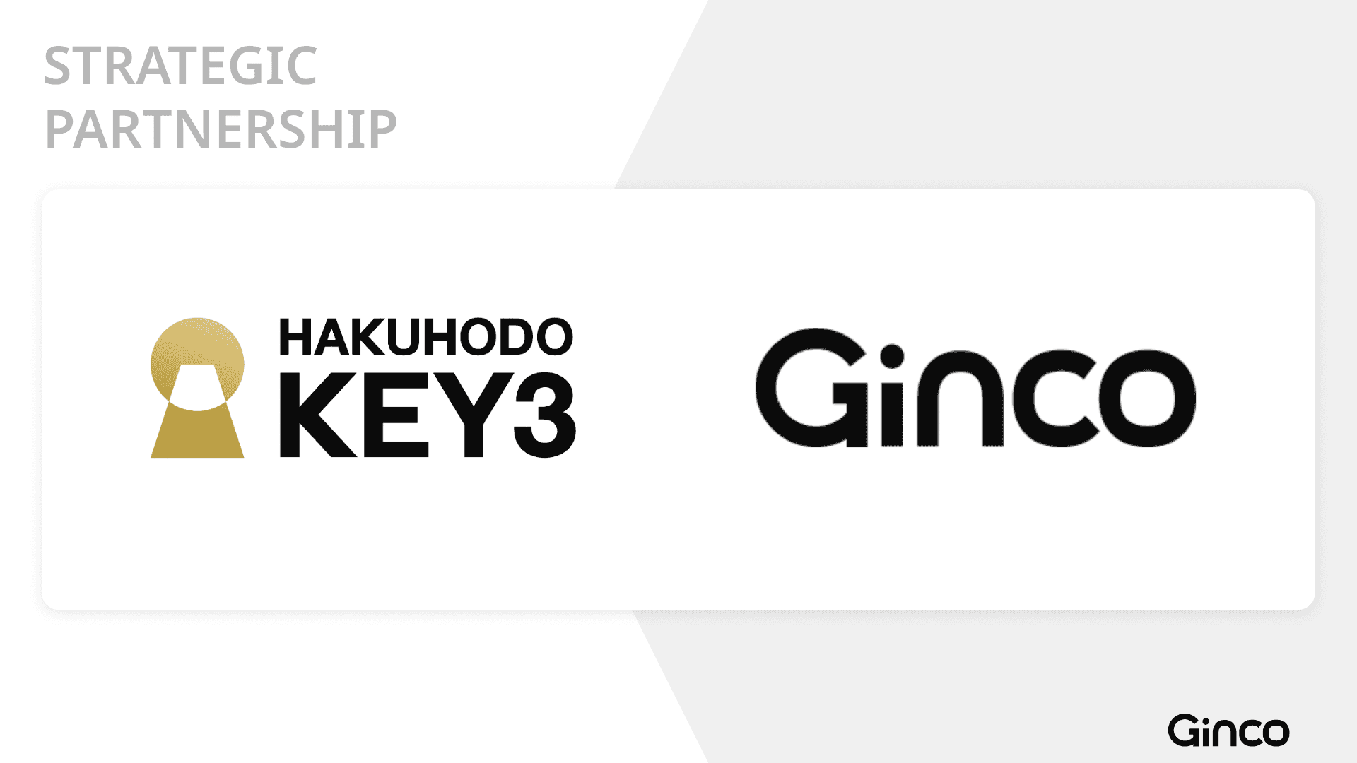 Web3インフラのGinco、博報堂キースリーとの戦略的パートナーシップを締結